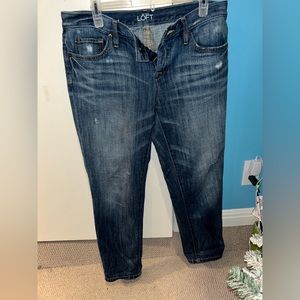 Ann Taylor Loft Boyfriend Jeans